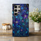 Nocturnal Garden Stained Glass Phone Case