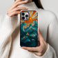 Ocean Sunrise Stained Glass Phone Case