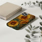 Golden Sunflower Glow Stained Glass Phone Case