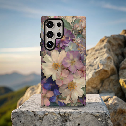Antique Bloom Collage Phone Case