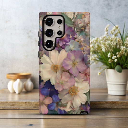 Antique Bloom Collage Phone Case