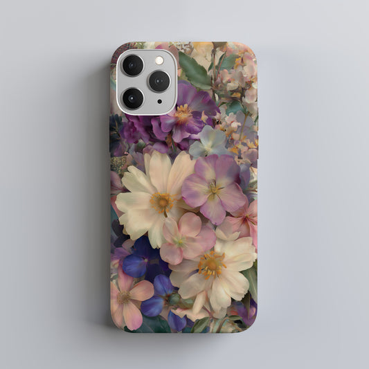 Antique Bloom Collage Phone Case