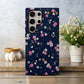 Midnight Petal Drift Phone Case