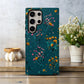 Midnight Wildflower Meadow Phone Case