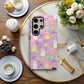 Floral Ghost Aesthetic Phone Case – Cute Pastel Protective Case