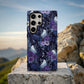Midnight Ghost Floral Phone Case – Dark Aesthetic Protective Case