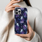 Midnight Ghost Floral Phone Case – Dark Aesthetic Protective Case