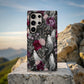 Gothic Ghost Rose Phone Case – Dark Floral Aesthetic Protective Case