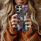 Gothic Ghost Rose Phone Case – Dark Floral Aesthetic Protective Case