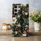 Luxury Midnight Floral Phone Case – Elegant Dark Botanical Design