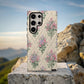 Cottage Garden Floral Phone Case – Vintage Pink & Lavender Bouquet