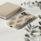 Cottage Garden Floral Phone Case – Vintage Pink & Lavender Bouquet