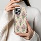Cottage Garden Floral Phone Case – Vintage Pink & Lavender Bouquet