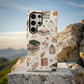 Cozy Autumn Books & Pumpkins Phone Case – Fall Aesthetic Protective Cover