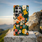 Bold Tropical Bloom Phone Case – Vibrant Colorful Floral Design
