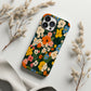 Bold Tropical Bloom Phone Case – Vibrant Colorful Floral Design