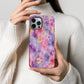 Dreamy Watercolor Floral Phone Case – Pastel Pink, Purple & Butterfly Design ✨🌸