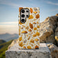 🍄 Autumn Mushroom Forest Protective Phone Case – Fall Foliage Design