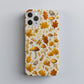🍄 Autumn Mushroom Forest Protective Phone Case – Fall Foliage Design