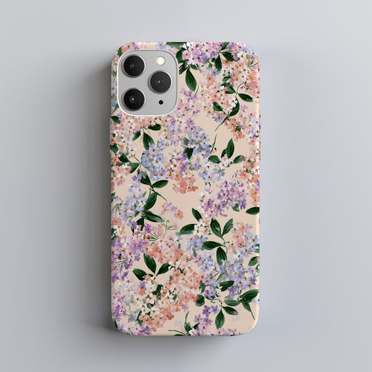 🌸 Pastel Spring Blossom Protective Phone Case – Elegant Floral Design