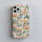 🌷 Vintage Tulip & Daisy Protective Phone Case – Elegant Floral Design