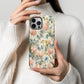 🌷 Vintage Tulip & Daisy Protective Phone Case – Elegant Floral Design