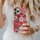 Vintage Bloom Protective Phone Case – Retro Floral Design with 3D Full Wrap Print
