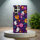 Spooky Bloom Ghost Phone Case – Cute Halloween Floral