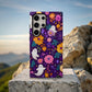 Spooky Bloom Ghost Phone Case – Cute Halloween Floral