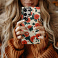 Crimson Poppy Protective Phone Case – Bold Red Floral Design
