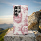 Toile de Rose Phone Case – Vintage Equestrian Floral Protective Case