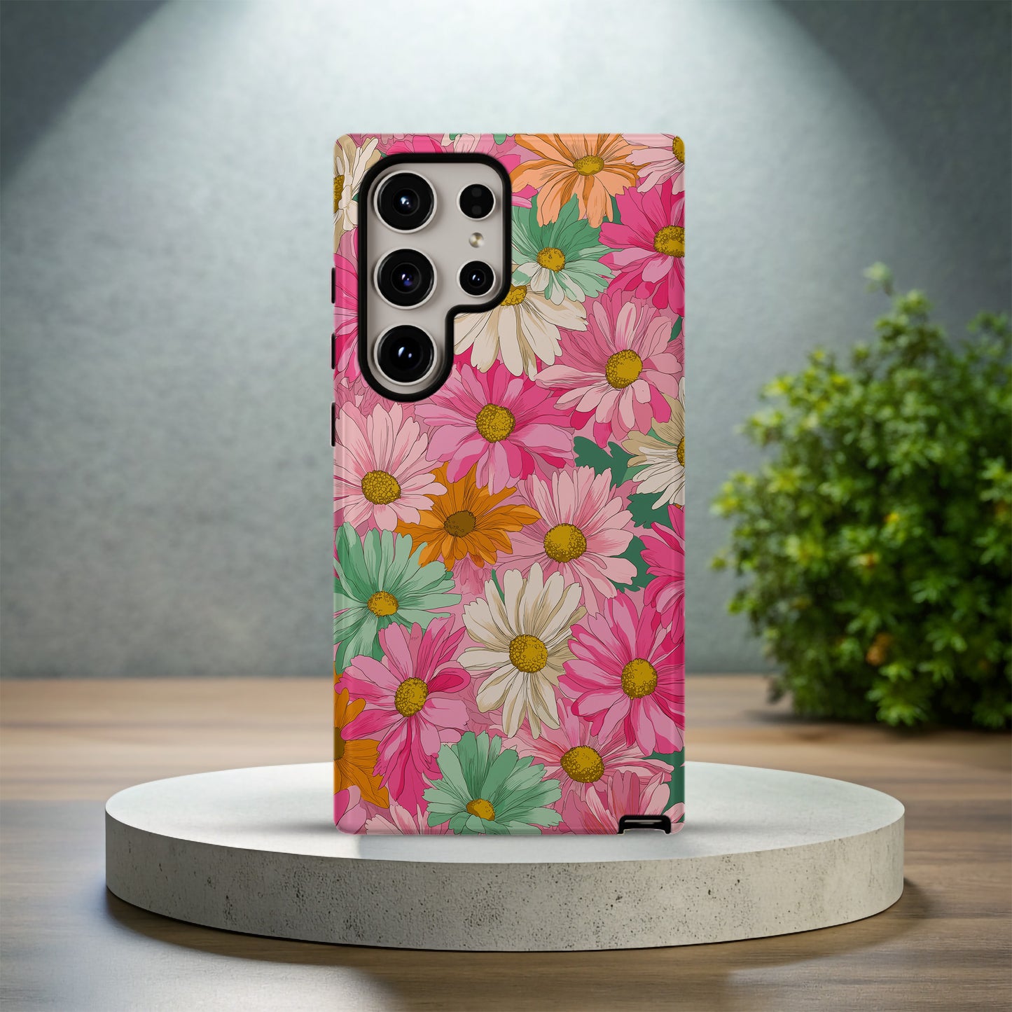 Spring Fling Daisy Phone Case – Bright Floral Protective Case