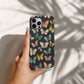 Vintage Butterfly Garden Phone Case – Elegant Insect-Inspired Protective Case