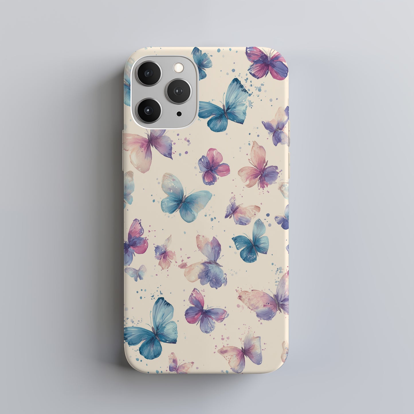Whispering Wings Phone Case – Watercolor Butterfly Protective Case