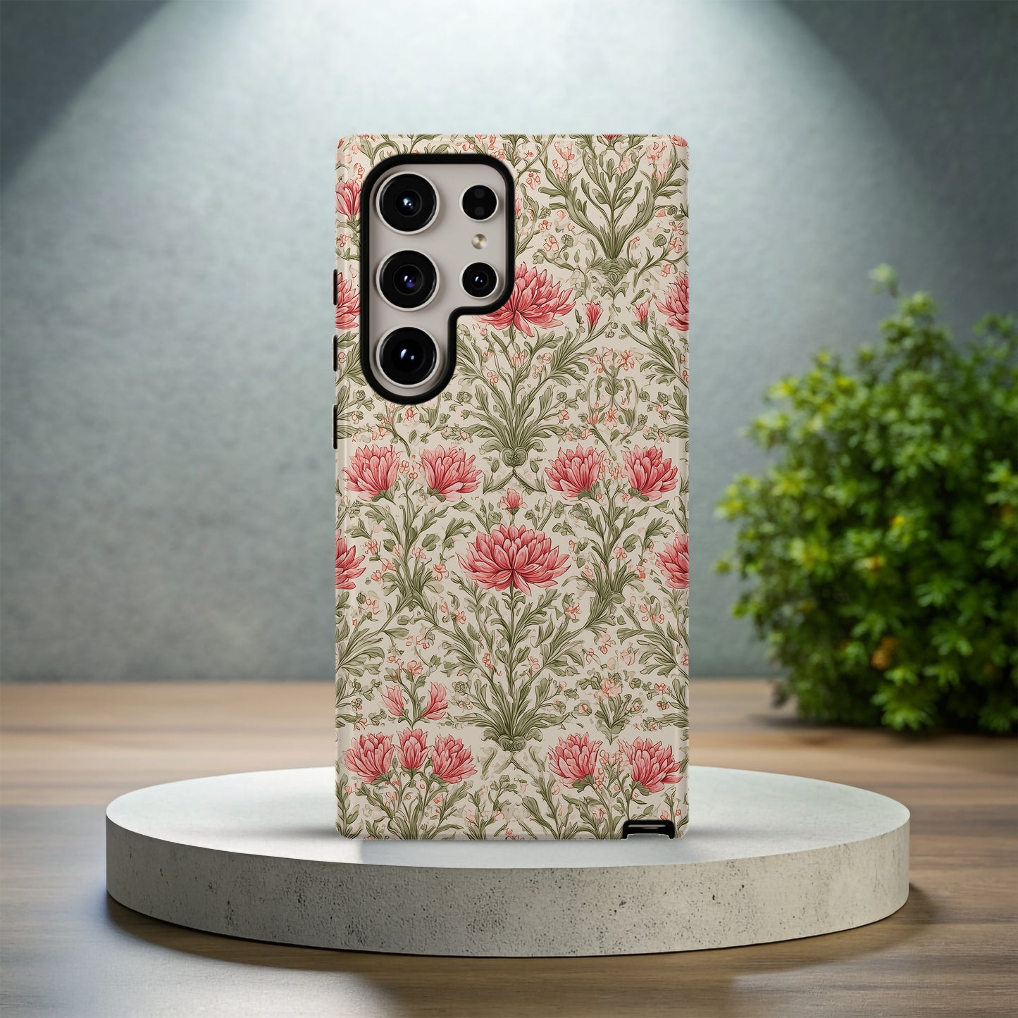 English Garden Bloom Phone Case – Vintage Floral Protective Case