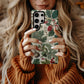 🍃 Vintage Winter Botanicals Protective Phone Case