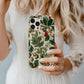 🍃 Vintage Winter Botanicals Protective Phone Case