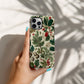 🍃 Vintage Winter Botanicals Protective Phone Case