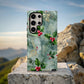 🎄 Frosted Holly Luxe Holiday Protective Phone Case