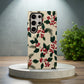 🍒 Classic Holly & Pine Protective Phone Case – Timeless Christmas Botanical Design