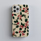 🍒 Classic Holly & Pine Protective Phone Case – Timeless Christmas Botanical Design