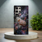 🌌 Cosmic Bloom Phone Case – Galaxy Floral Protective Case