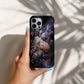 🌌 Cosmic Bloom Phone Case – Galaxy Floral Protective Case
