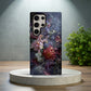 🌠 Nebula Garden Phone Case – Galactic Floral Protective Case