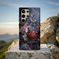 🌠 Nebula Garden Phone Case – Galactic Floral Protective Case