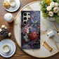 🌠 Nebula Garden Phone Case – Galactic Floral Protective Case