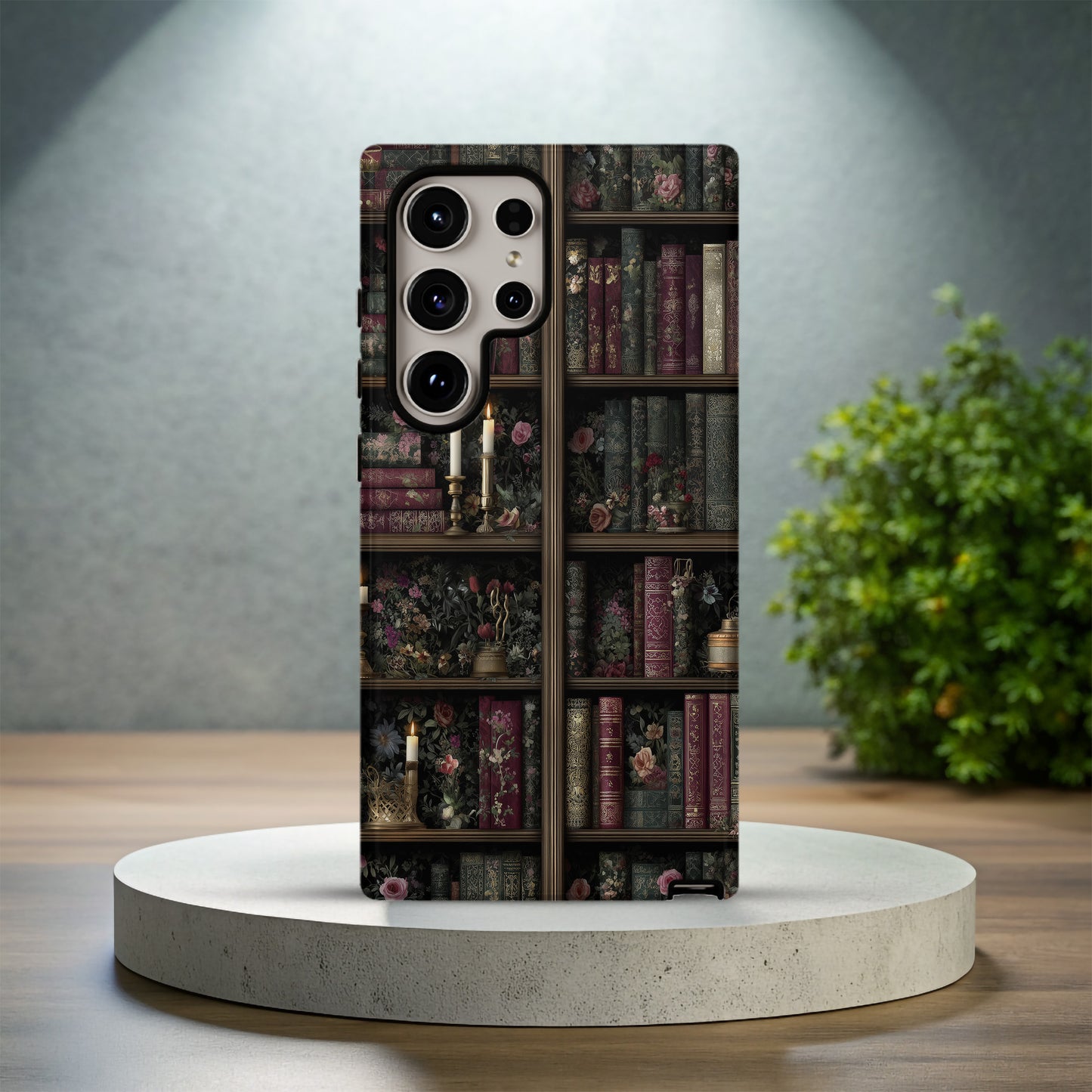 📚 Enchanted Library Vintage Books Protective Phone Case