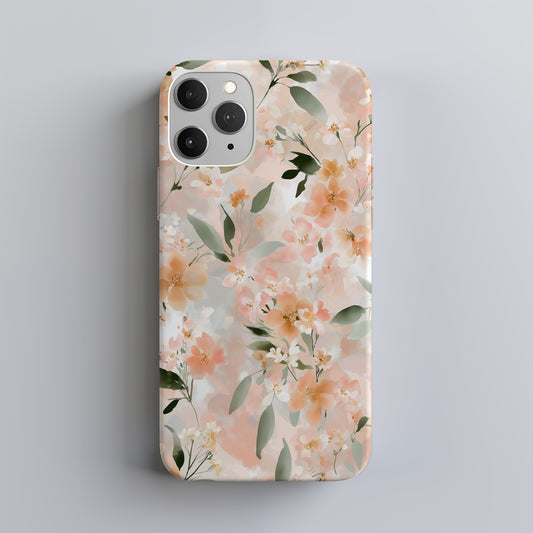 🌸 Blush Garden Bloom Protective Phone Case