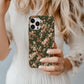🌿 Vintage Rosewood Floral Protective Phone Case