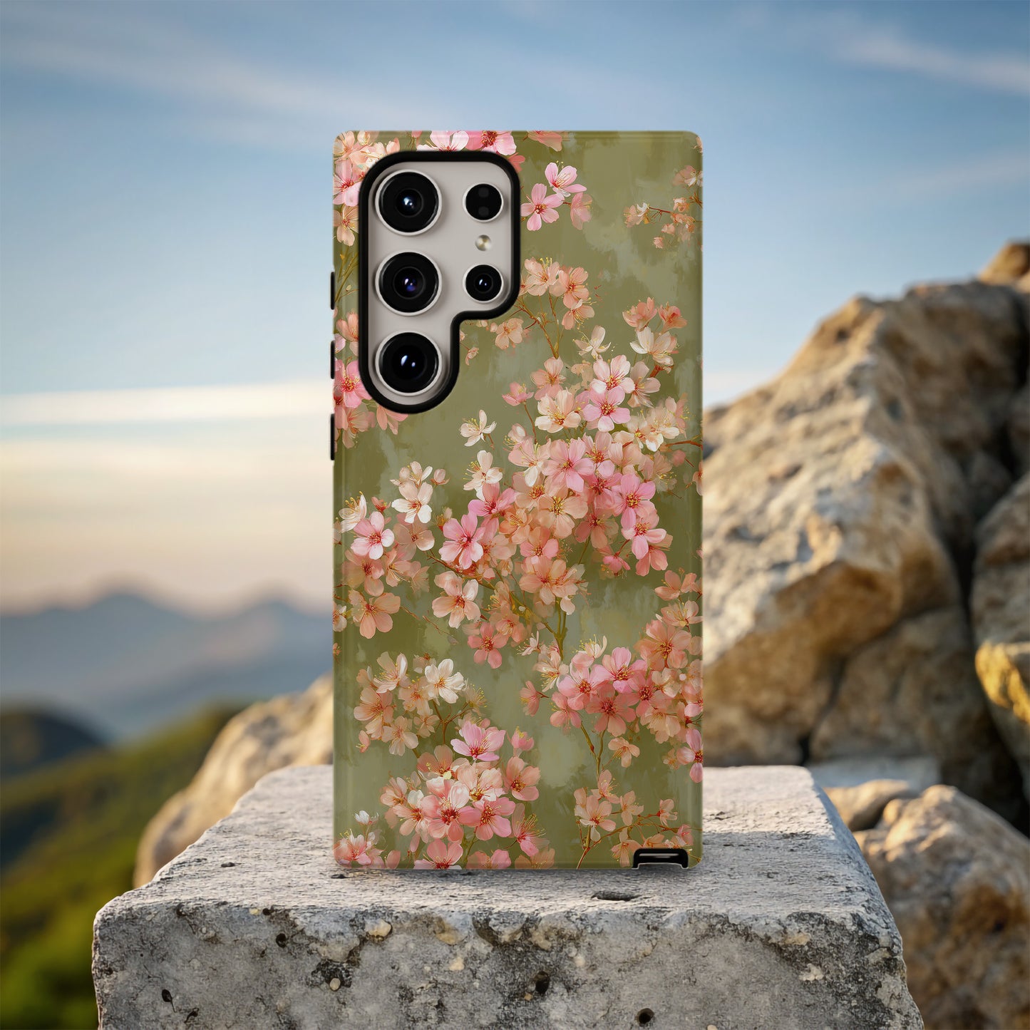 🌸 Spring Meadow Blossom Protective Phone Case